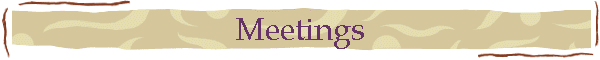 Meetings / Minutes