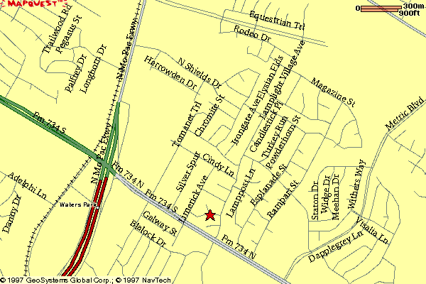LVANA Area Map