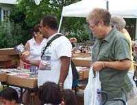 Customers Filling Their Bags