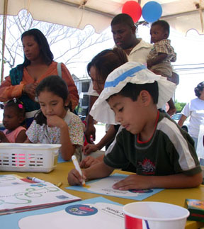 Kids Drawing Their Families