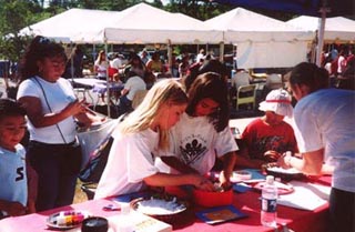 REFORMA's poetry tent