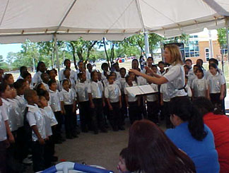 Sims Elementary Silvertones Choir